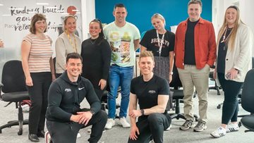 Burns Gym visit HC-One’s Darlington Support Office to host fitness and wellbeing session for Mental